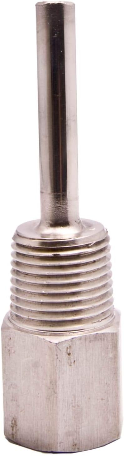 9" Thermowell Stainless Steel 304-1/2" NPT Connections