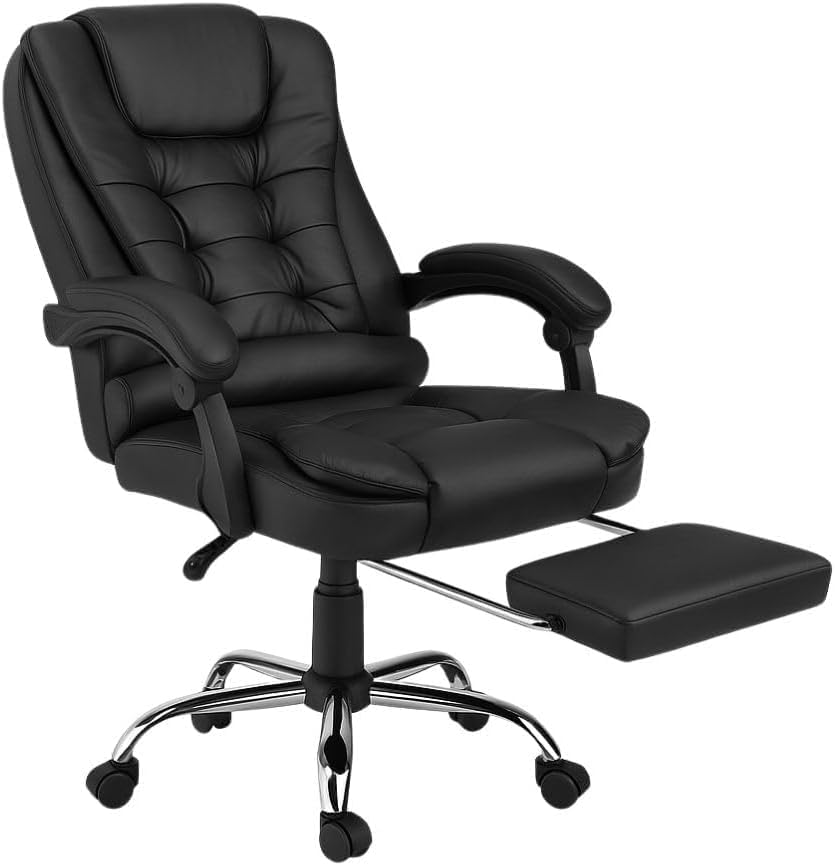 Cadeira de Escritório Presidente Ergonômica para Home Office com ...