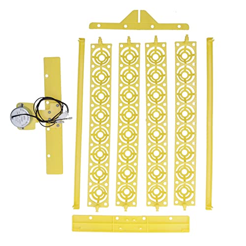 Eierbrutkasten aus Kunststoff, Automatischer Eierwender 32 Eier für Vögel für Gänse für Hühner (220V)