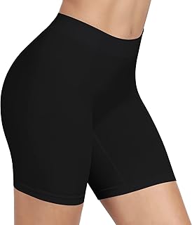 Slip Shorts for Under Dresses Seamless Smooth Workout Yoga Bike Shorts for Women - Buy now
