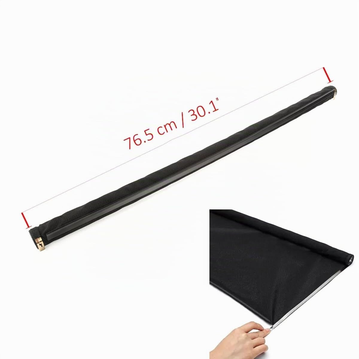 Pare-soleil pour voiture - Avec clips - Pour toit ouvrant - Remplacement pour Q5 8R Passat B7 Alhambra Leon 5F Yeti Superb 3T - Numéro de pièce 1K9877307B - Noir