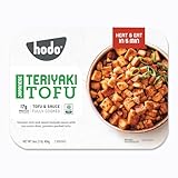 Hodo Japanese Teriyaki Tofu | Ready in 5 Minutes | Fully Cooked | High Protein | Organic and Non-GMO Tofu with Sauce | Family-Size