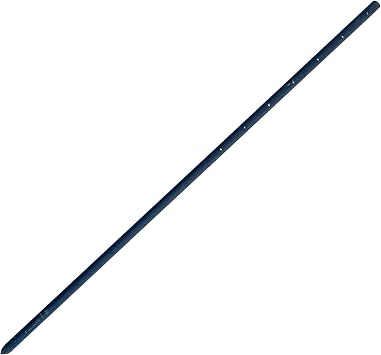 Sandbaggy 48 Inch Round Steel Concrete Form Stakes with Nail Holes, Heavy Duty Rust Resistant Form Pins for Concrete Forms, Slabs, Driveways, Sidewalks, Curbs & Footings, 100 Pack, 3/4 in x 48 in