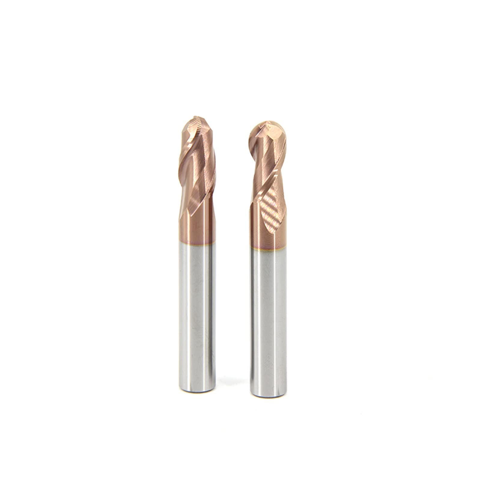 Generic R1.5mm 2 flety. HRC55. Ball Nose End Mill Narzędzie Węglik Tungsten CNC. Frezarka(5PCS)