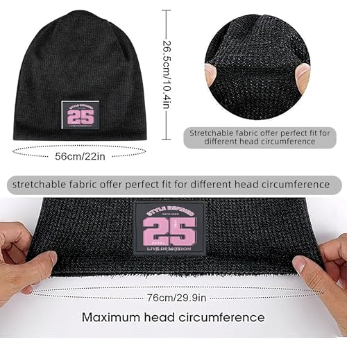 Bonnet à pompon de qualité supérieure en maille gaufrée confortable - 3