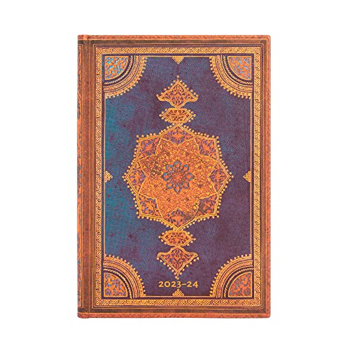 Paperblanks 18 Month Diaries 2023-2024 Safavid Indigo, Blue - Image 2