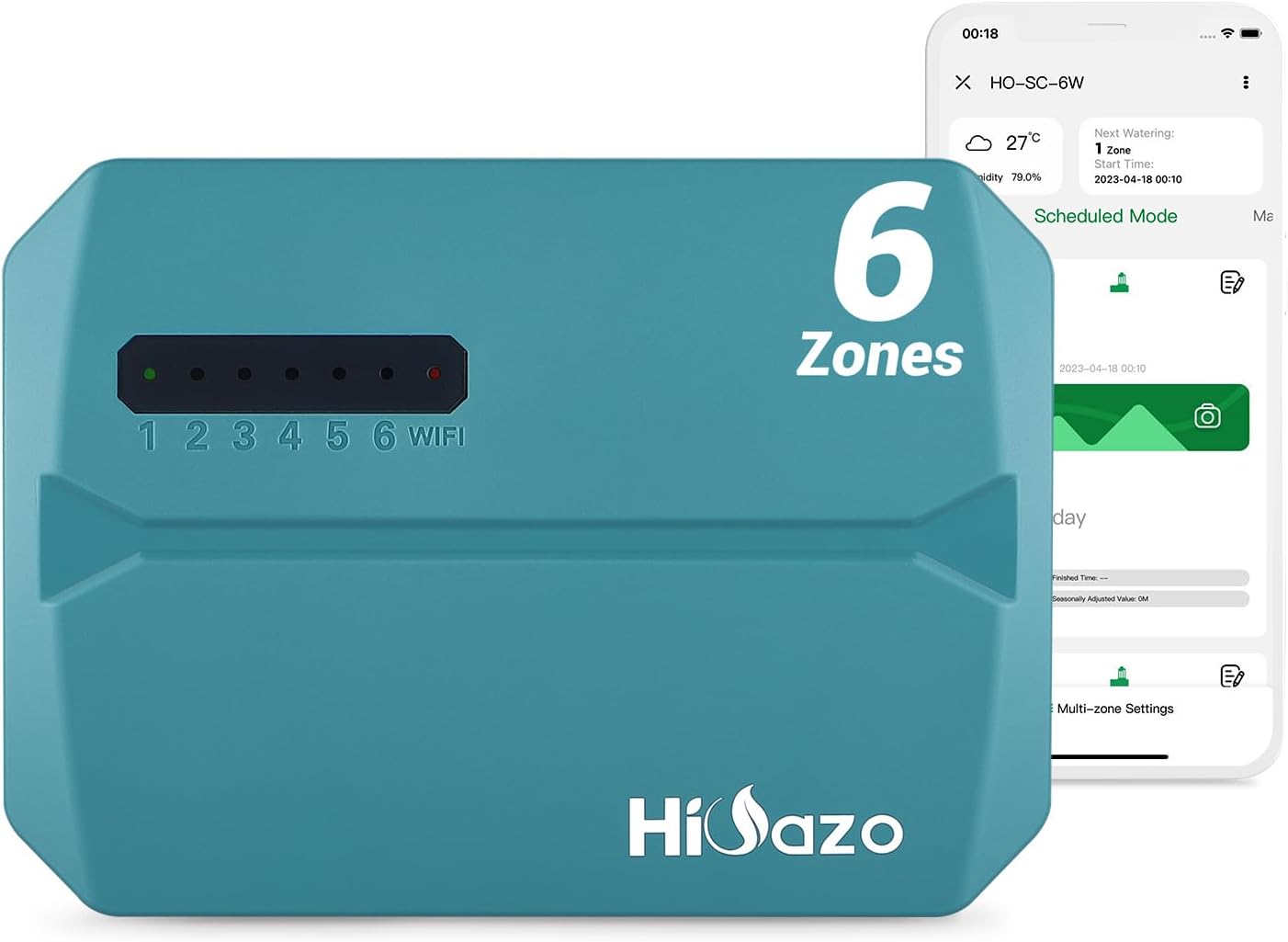 Smart Irrigation System Controller for Lawn