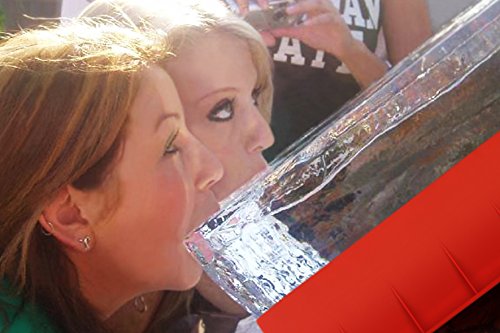 Reusable Ice Luge (Double Track) - Just Add Water, Freeze and Enjoy Within 24 Hours - A Perfect Center Piece To Any Party - The Best Way To Serve Cold Drinks - Thumbnail 6