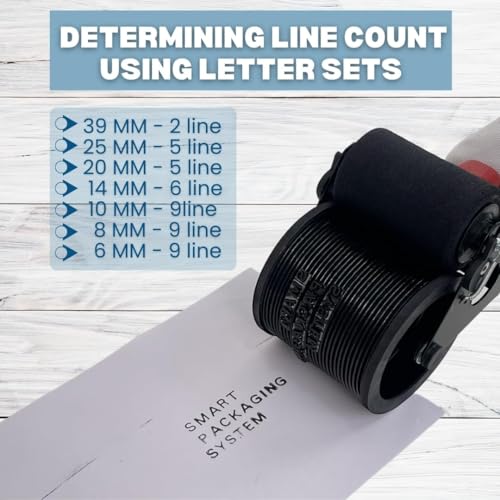 Image of Handy Coder Machine | 4-Inch Manual Batch Coding Printer with 8mm Letter Set | Prints MFG, EXP, MRP, Batch No. on Laminated & Non-Laminated Carton Boxes | Handheld Date Coding Machine