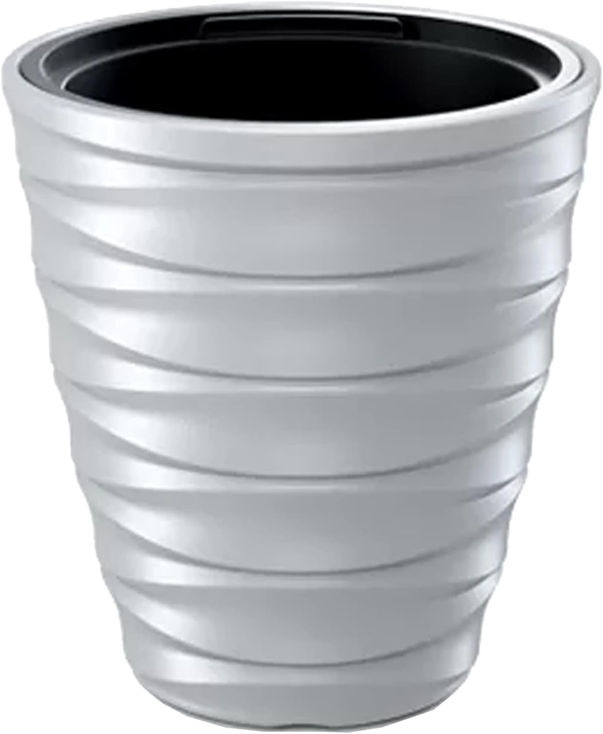 Prosperplast Pot FREZE - Oval 55L., with Tank, Dimensions (mm) 593x393x420, Color Anthracite