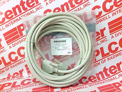 BLACK BOX Corp EGM16T-0025-FF Serial Cable DB15 Molded F-F 25FT Female Thumb SCR