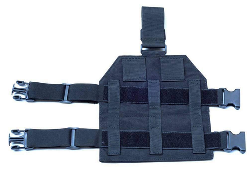 MOLLE Tactical Drop Leg Platform für Paintball Airsoft Pistol Holster Platform mit Schnellverschluss
