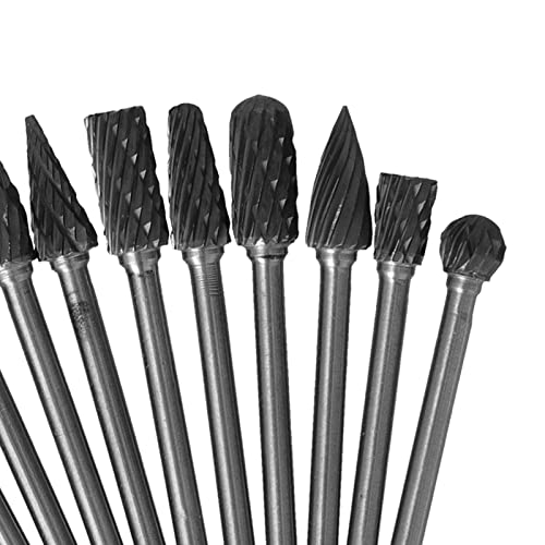 Set de 20 fresas de carburo de tungsteno para metal miniatura 5