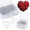 152 Pcs Floral Craft Kit – 100 Bouquet Pins, 48 3D Butterflies & 4 Mini Crown Toppers For Weddings, Mother’s Day, Parties & DIY Decor