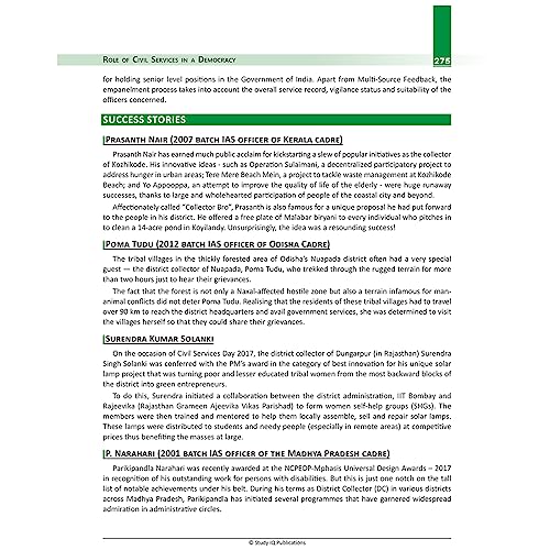 Image of Governance in India Book For UPSC CSE 2023 (1st Edition) by Study IQ | Governance in India Book UPSC Edition