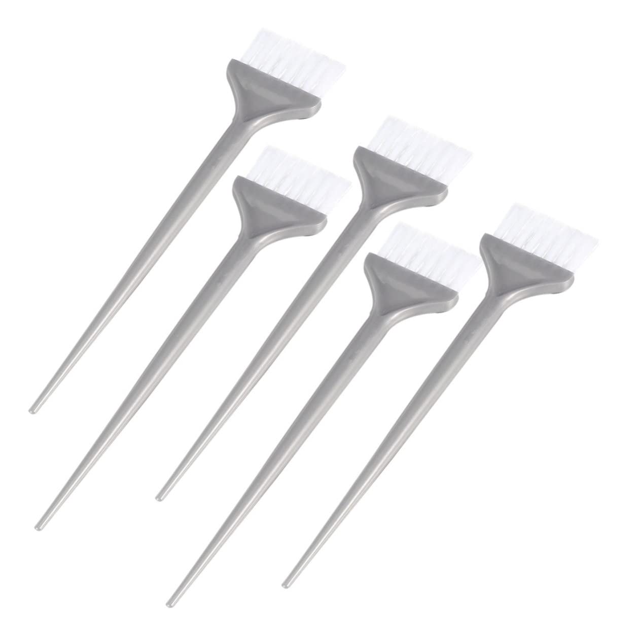 Baluue Hair Coloring Brush Set Silver Hair Dye Applicator Brush for Professional Salon Use