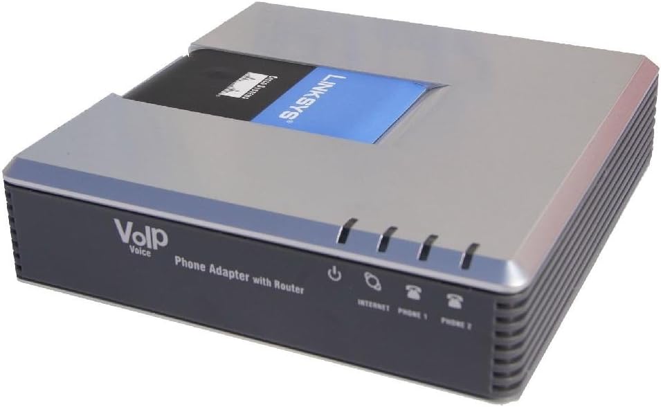 Unlocked LINKSYS PAP2T VOIP Phone Adapter