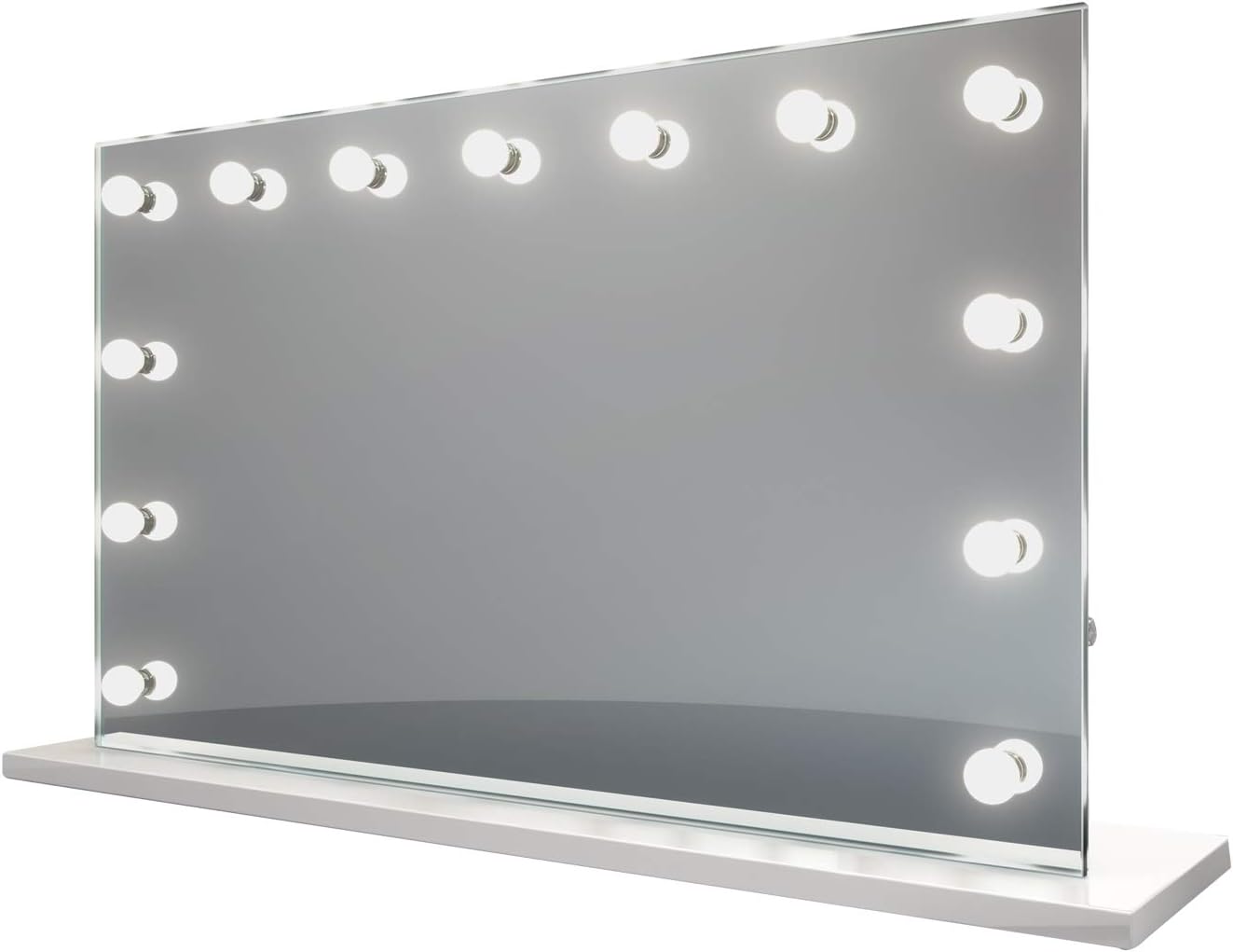 Diamond X Hollywood Makeup Vanity Mirror with Daylight Dimmable LED k91sCW