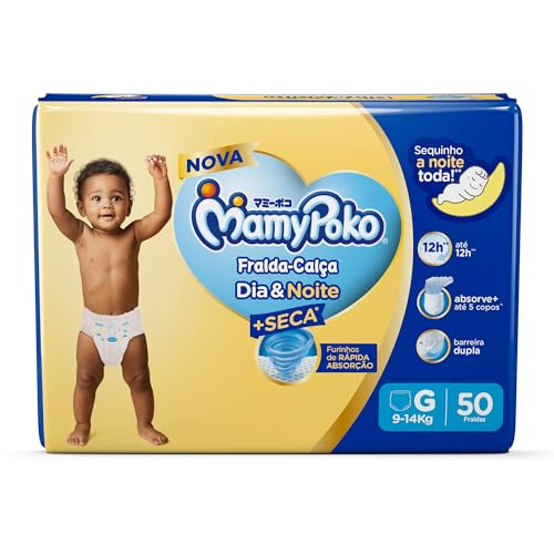 MamyPoko Fralda-Calça Dia&Noite G 50 Unidades MamyPoko Fralda-Calça Dia&Noite G 50 Unidades