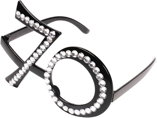 Miniatura 4 de Ocean Line Gafas de 70 cumpleaños  Divertidos accesorios para cabina de fotos para decoración de celebración de aniversario, marco de plástico con