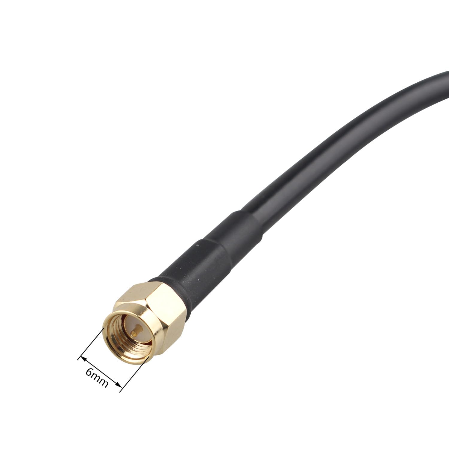 SMA wtyczka na gniazdo N, kabel adapterowy, anteny WiFi, przedłużacz, RG58, kabel koncentryczny 30 cm, kompatybilny z routerem 4G LTE, bramką komórkową, RTL-SDR, USB
