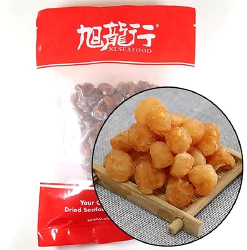 Xlseafood Natural Dried China Longan 100% fruit Meat 227 g (8oz) unsulphured 免洗无核广东产 桂圆 龙眼肉 无硫无漂白 补脑安神 补血养颜 227g / 8oz (8oz)
