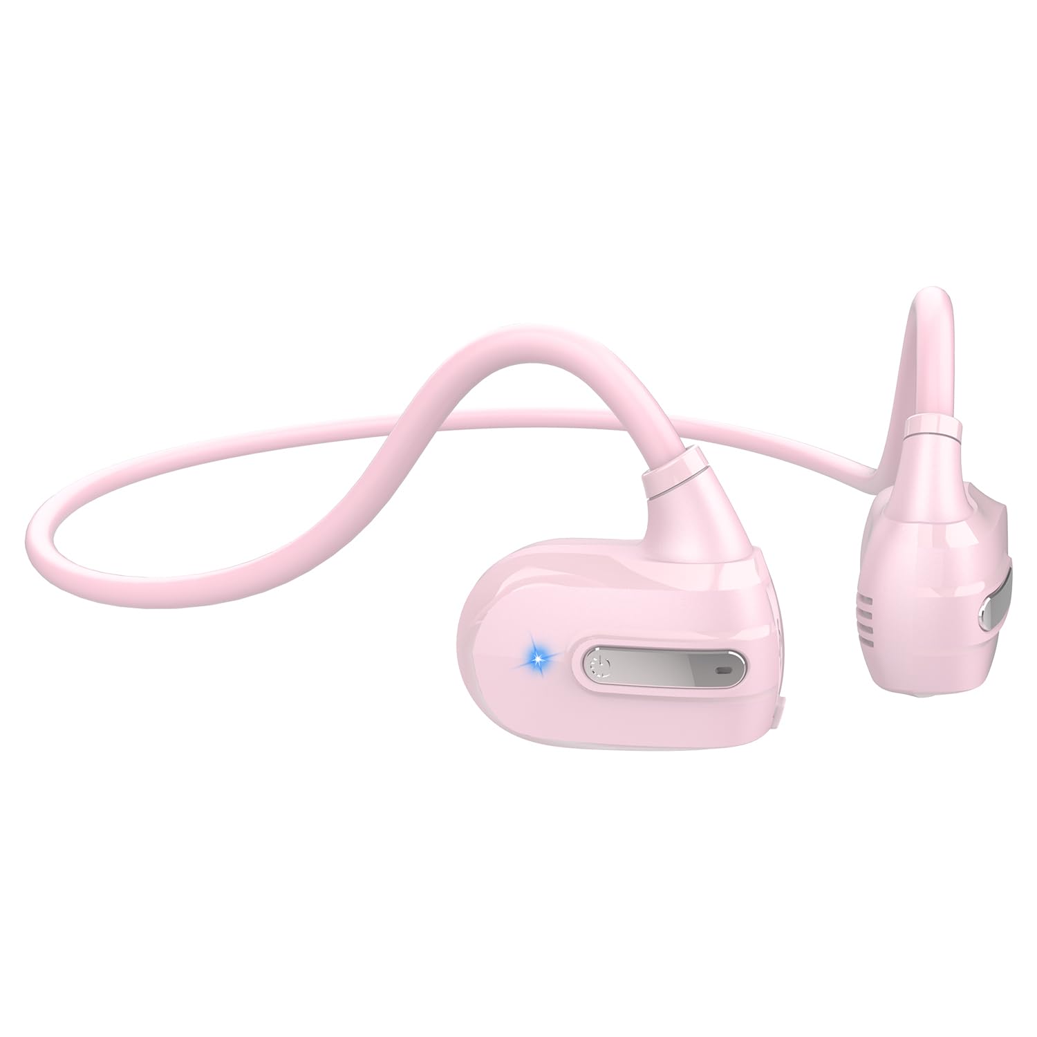 Golvery Open Ear Kids Headphones, Wireless Bluetooth 5.3 Headset for Phone/Kindle/Tablet, Safer Hearing Protection Children Earphones, Built-in Mic,