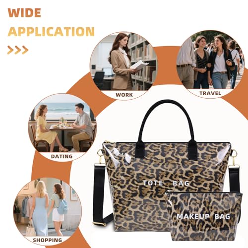 Bolso Tote Valentoria PVC para Mujer 2Pzs miniatura 4