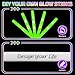 Foam Glow Sticks Bulk, 40 Pack Green Light Up Foam Sticks 3 Modes, Glow Party Supplies for St. Patrick's Day,Mardi Gras, Raves, Carnival, Concert, Birthday, Christmas