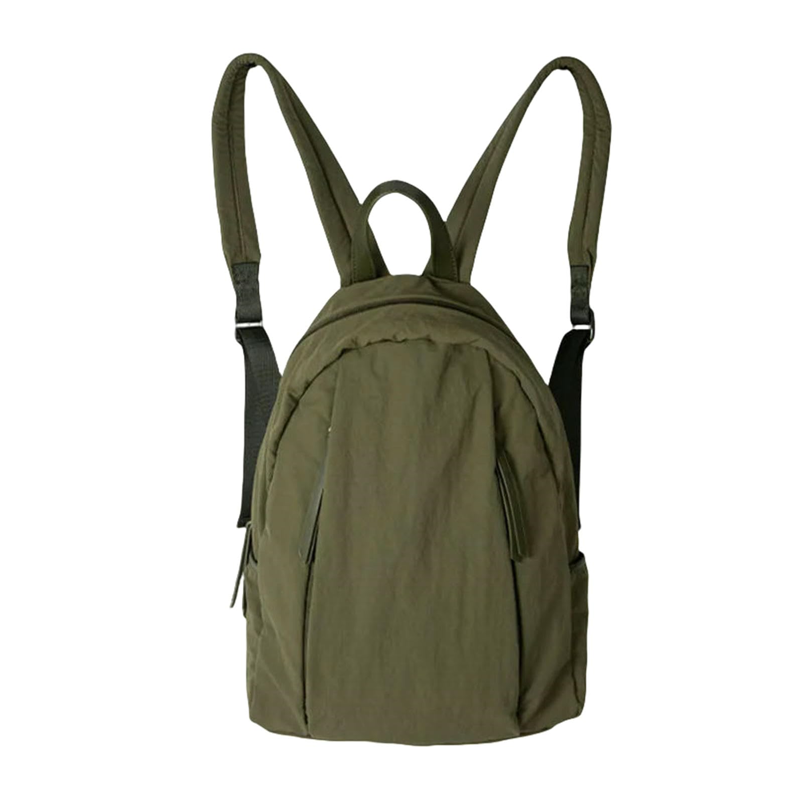 Sac à dos pour femmes léger vert à grande capacité et polyvalent