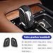 GIPFIRE for Volvo XC90 560 XC60 XC40 590 V60 V90 Interior Accessories car Gear Shift Knob Panel Cover ABS Carbon Fiber Pattern Sticker (Classic)