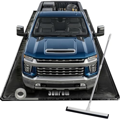 SUNPOW Containment Mat(8'6" x 22'), Includes Squeegee and Reflective Tape by SUNPOW - Used condition - US$171.76