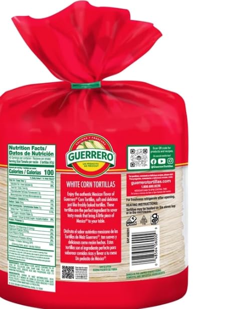Guerrero White Corn Tortillas
