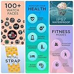 Fire-Turtle-Gen-9-Diamond-Strap-HD-Display-2-Straps-BT-Calling-Smartwatch-with-601-Mini-10W-Portable-Bluetooth-Speaker-with-6Hrs-Playtime-Wireless-Speaker-Bluetooth