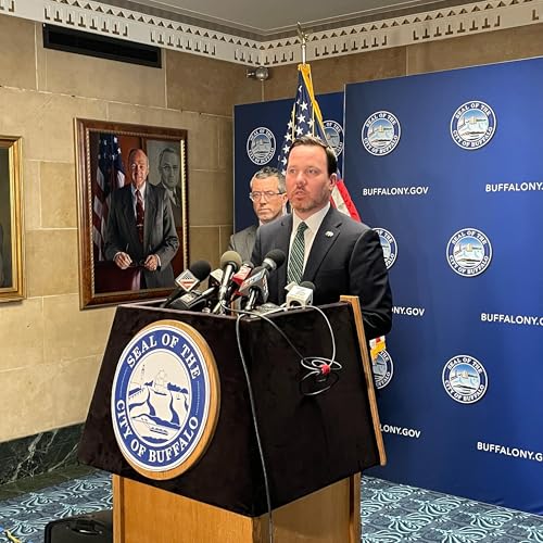 Buffalo Mayor Chris Scanlon updates the City of Buffalo’s ongoing legal action related to the Buffalo Grand Hotel Podcast Por arte de portada