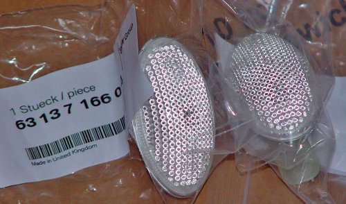 EuroActive Mini Brand Cooper Coupe Convertible R50 R52 R53 JCW Clear White Side Markers New