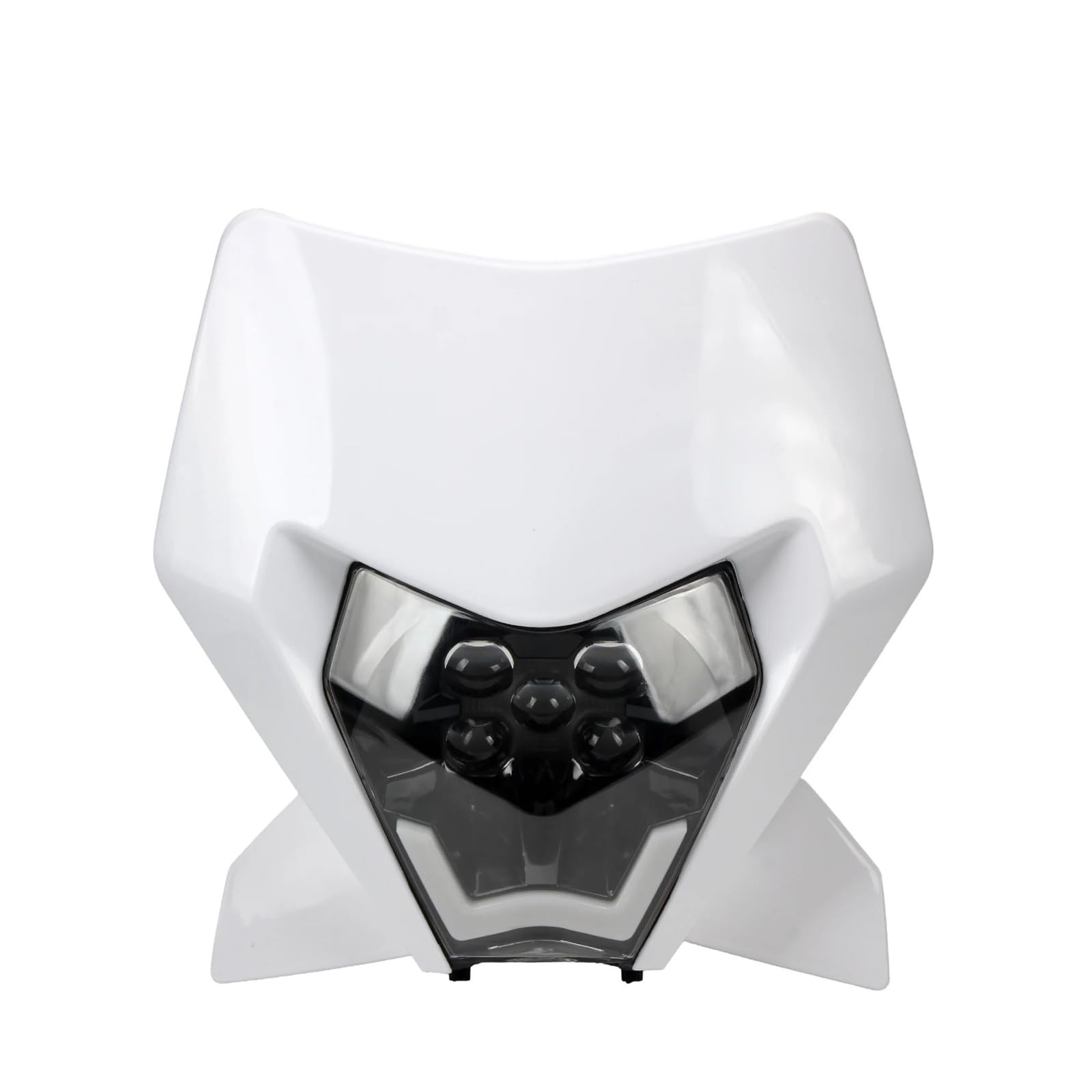 Faro delantero LED for motocicleta compatible con KTM 2025 EXC SX XC 250 300 450 2024, accesorios de carenado for motocross, enduro y motocross.(White)