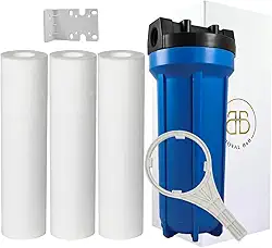 Kit Filtro Caixa Dágua mais 3 Refis Extra Polipropileno Original