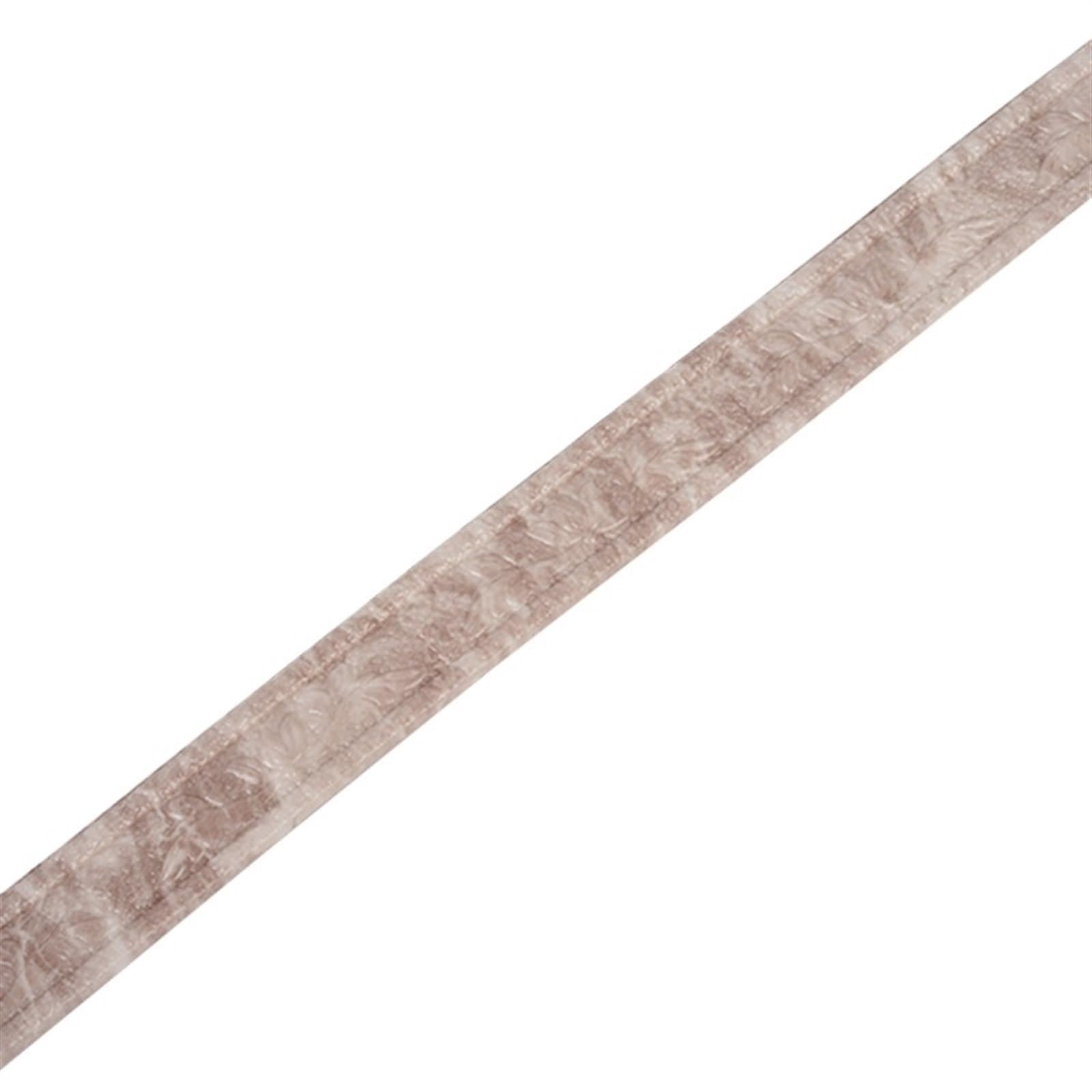 Yxinaer 230Cm X 4Cm X 4Mm Dado Rail Self Adhesive Foam Wall Edge Strip Stickers Self Adhesive Waterproof Baseboard Corner Waist Line Sticker Border Home Decor(230Cm X 4Cm X 4Mm)