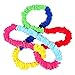 Lvyaakk Corde Extensible colorée, Anneau de Tension élastique, Flanelle épaisse de Haute qualité, Doux pour la Peau, Double Couture, Fabrication exquise, équipement de Jeu, pour Les Enfants