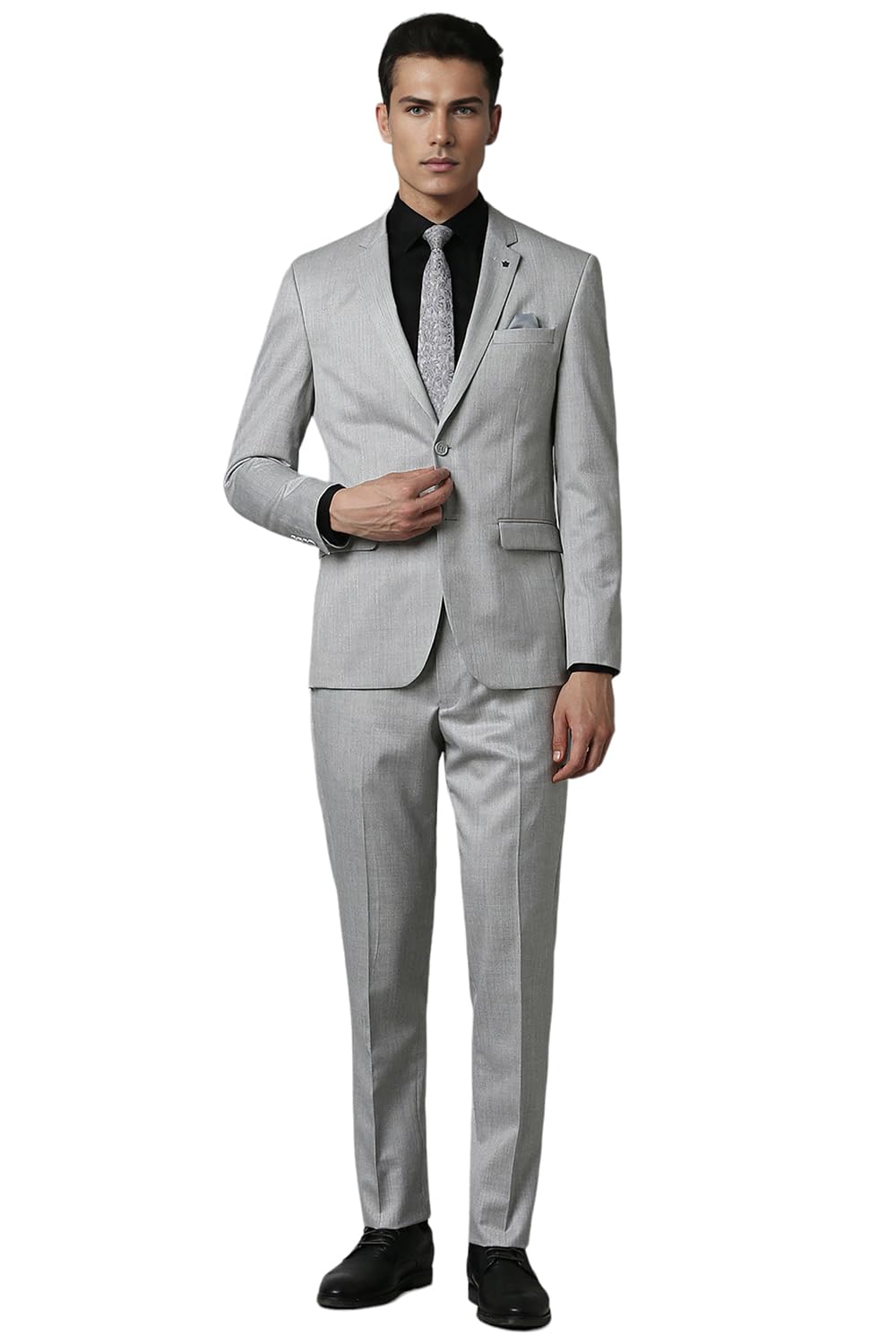 louis philippe Men's Polyester Blend Two Piece Suit-Dress Set-picture-18