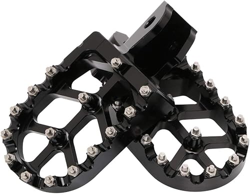 Miniatura 4 de AnXin Estriberas de motocicleta para motocross Estriberas para pedales CNC para CRF250F 19-24 XR150L 15-24 CRF150F CRF230F 03-19 Hawk 250 Dirt Pit