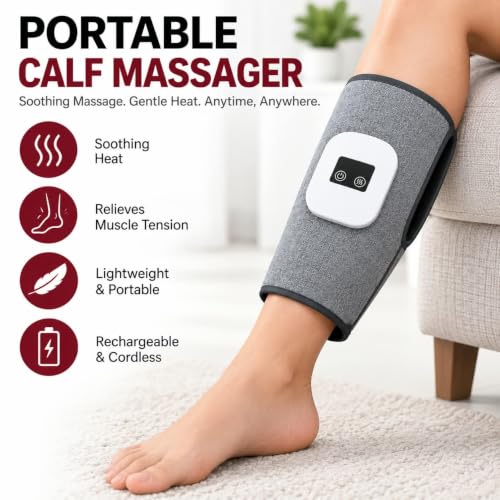 QQWORLD Air Pressure Calf Massager with 3 Working Mode and Hot - Image 4
