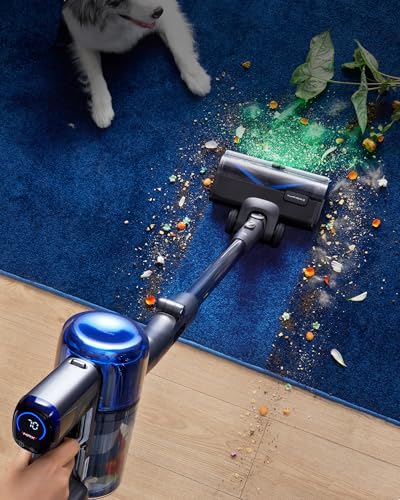 Image of Tineco Pure ONE S70 Cordless Vacuum Cleaner, 200AW Powerful Suction, Up to 95min Runtime, Zero Tangle Brush,180 Foldable Tube, Stick Vacuum Cleaner for Pet Hair, Carpet & Hard Floor (Gray)