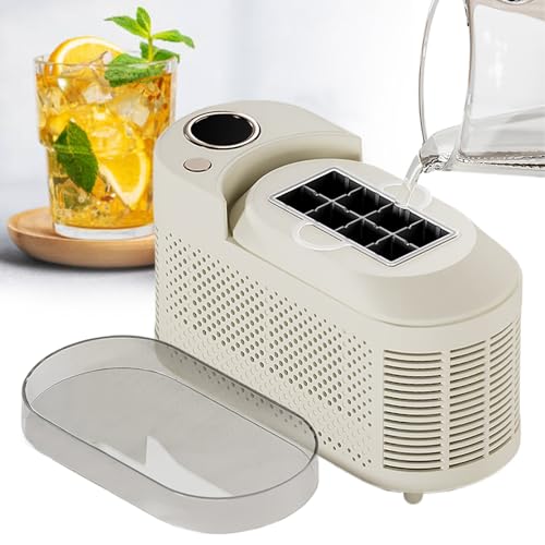 Máquina pequeña para hacer cubos de hielo portátil miniatura 1