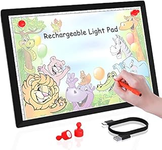 Rechargeable LED Tracing Light Box-Winshine A4 Wireless Battery Powered Light Board for Tracing