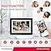 THOMSON Digital Picture Frame, Digital Photo Frame WiFi with 32 GB, HD IPS Touch Screen, Auto-Rotate, Slideshow, Share Photos/Videos from Phone by App (10.1Inch Wood)