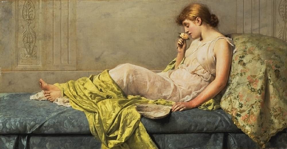 Peinture à l'huile Henry Schafer impression sur toile abstraite le boudoir rose 60x90cm