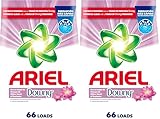 Ariel, with a Touch of Downy Freshness, Powder Laundry Detergent, 105 oz, 66 loads (Pack of 2)