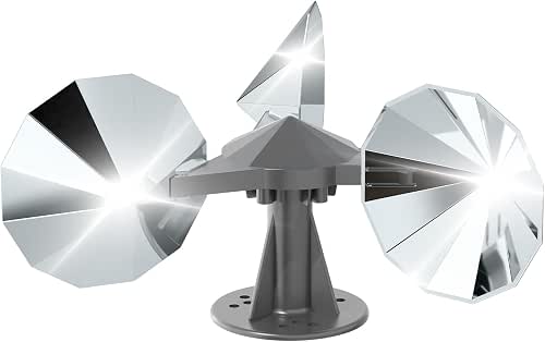 OFFO Bird Scare Reflective Device, Bird Reflector with Plastic Base